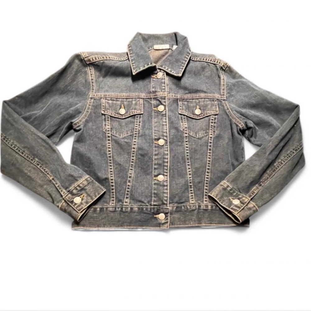 Hallgen Dark Blue Denim Jacket, L